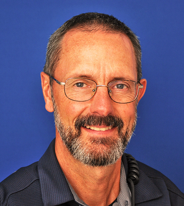 portrait of CWC campus security part-time officer Mark McDonald