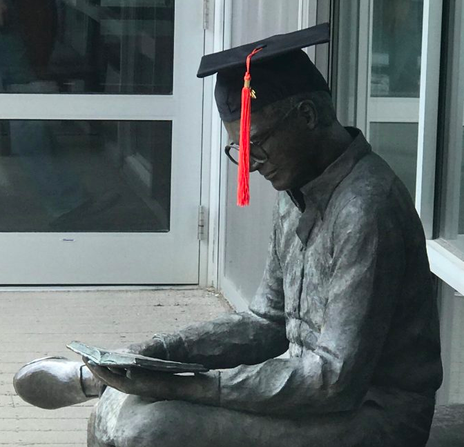 Statue of Graduate